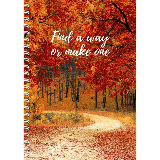Autumn Mood- Diary Notebook Journal