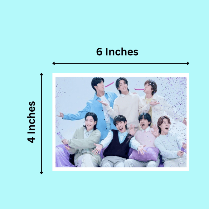 BTS Stickers (Pack of 4)