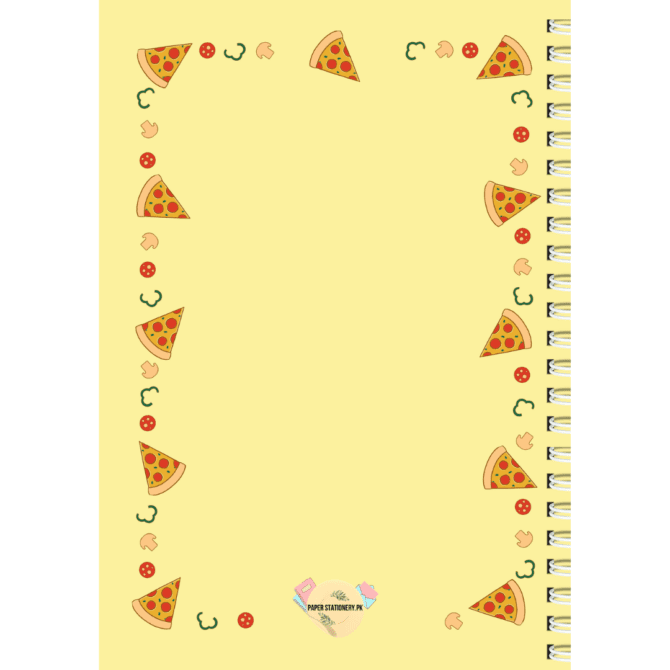 Cute Pizza Lover Diary (A5)