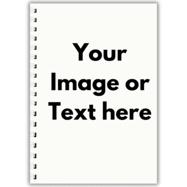 Custom Spiral Notebook with customized inner pages (A5)