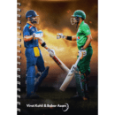 Babar Azam and Virat Kohli Diary/ Babar Azam and Virat kohli Notebook/ Babar Azam and Virat Kohli Journal (A-5)