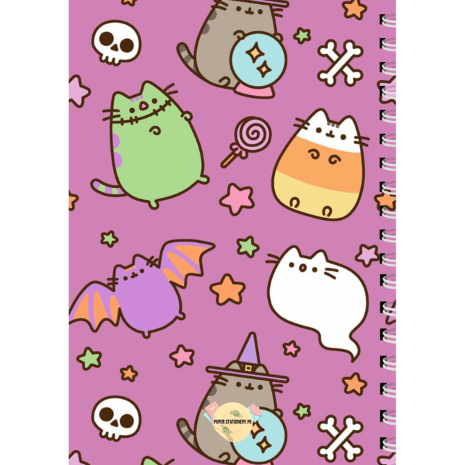 Cute Kawaii Halloween Diary/ Cute Kawaii Halloween Notebook/ Cute Kawaii Halloween Journal (A5)