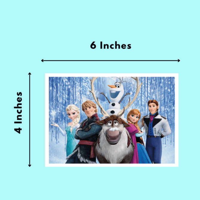 Frozen Elsa and Anna Stickers (Pack of 4)