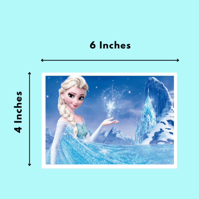 Frozen Elsa and Anna Stickers (Pack of 4)