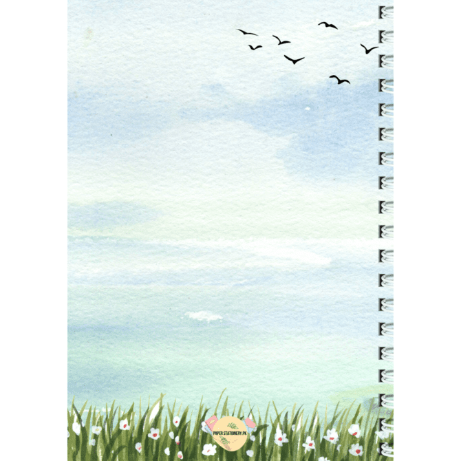 Girl in Spring -Register Notebook/ Girl in Spring -Notebook Journal (A4)