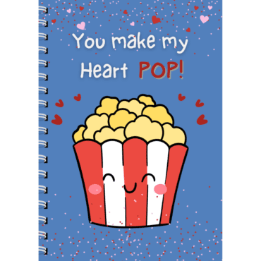 Heart Pop- Diary Notebook Journal (A5)