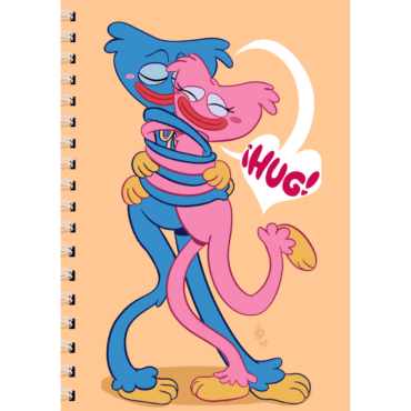 Huggy Wuggy Kissy Missy Diary Notebook Journal/ Poppy Playtime Notebook Diary Journal (A5)