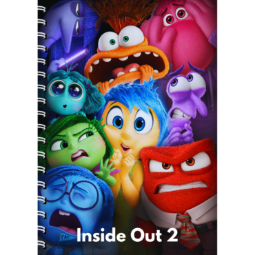 Inside Out 2 Diary/ Inside Out 2 Notebook/ Inside Out 2 Journal (A5)