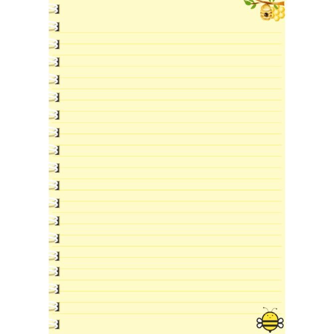 Cute Let it be- Register Notebook Journal (A4)
