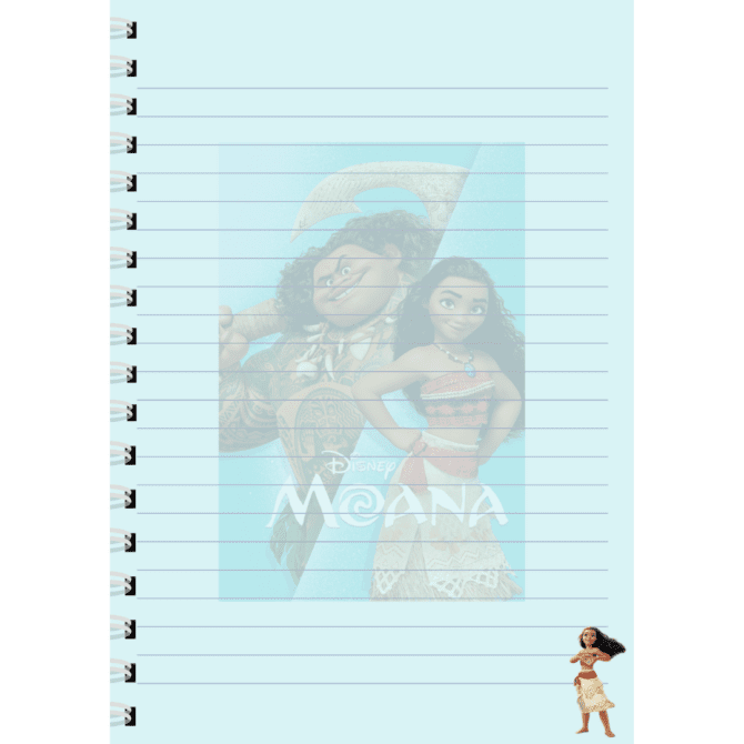 Moana Diary/ Moana Notebook/ Moana Journal (A5)