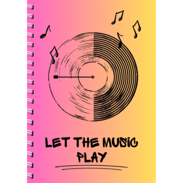 Musician Diary Notebook Journal (A5)