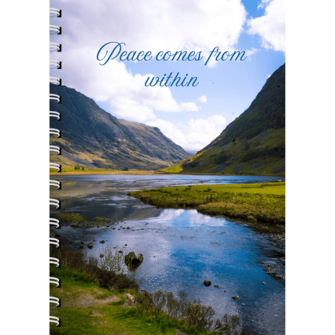 Peace Nature Diary/ Peace Nature Notebook/ Peace Nature Journal (A5)