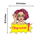 Pop Art Laptop Sticker