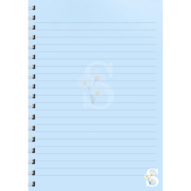 S- Name Initial Diary/ S-Name Initial Notebook/ S-Name Initial Journal (A5)