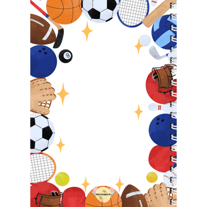 Sports- Register Notebook Journal (A4)