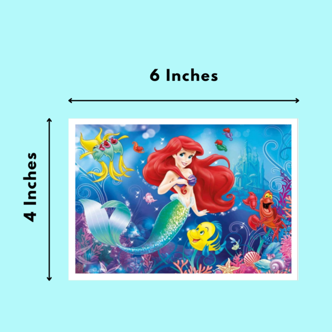 The Little Mermaid Stickers (Pack of 4)