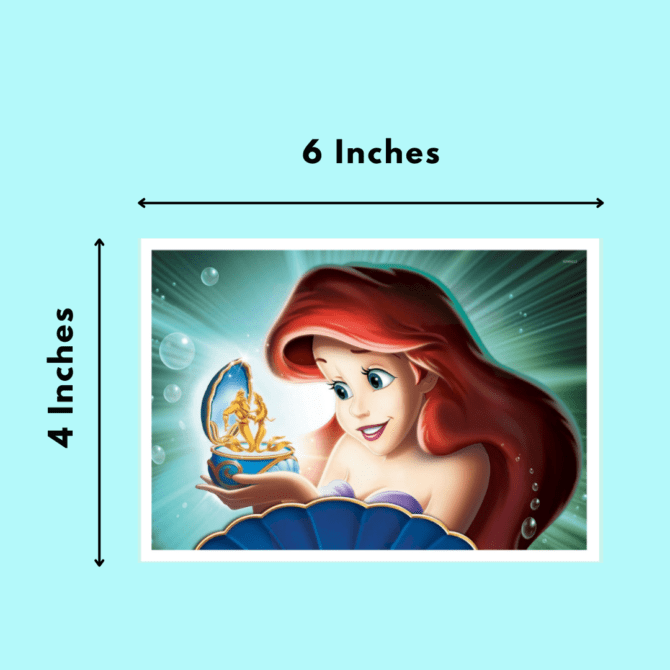 The Little Mermaid Stickers (Pack of 4)