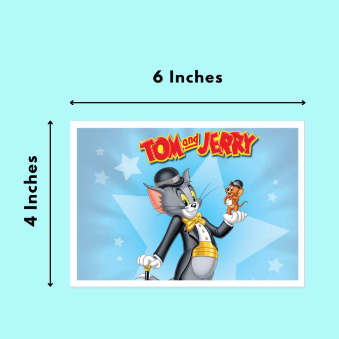 Tom and Jerry Stickers (Pack of 4)