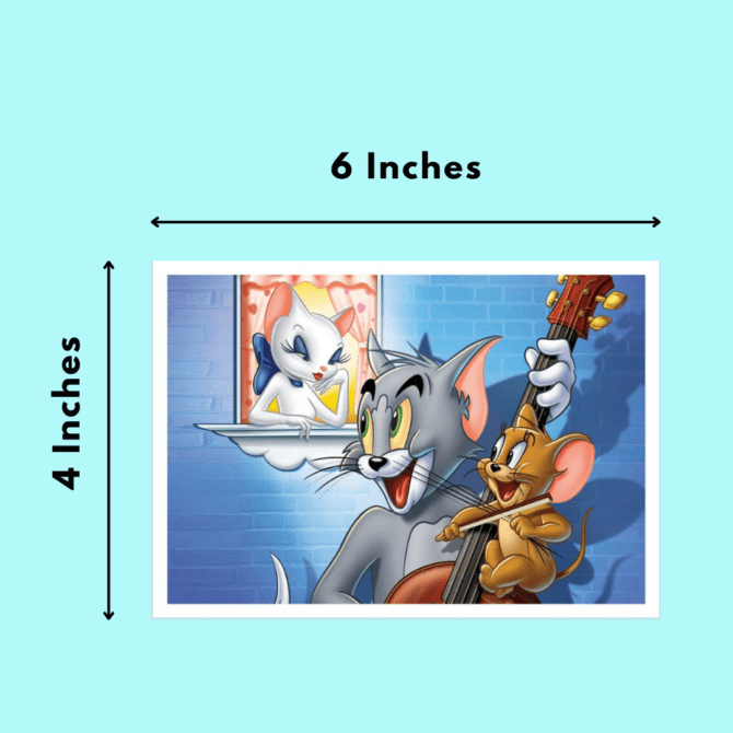 Tom and Jerry Stickers (Pack of 4)