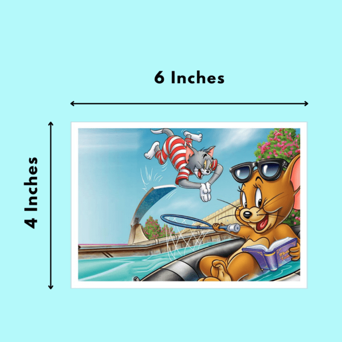 Tom and Jerry Stickers (Pack of 4)