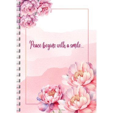 Peace- Register Notebook/ Peace- Notebook Journal (A4)