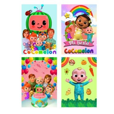 Cocomelon Wall Stickers (Pack of 4)