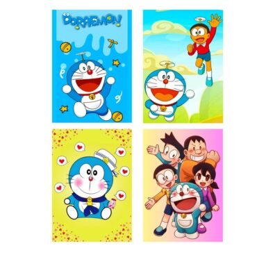 Doraemon Wall Stickers (Pack of 4)
