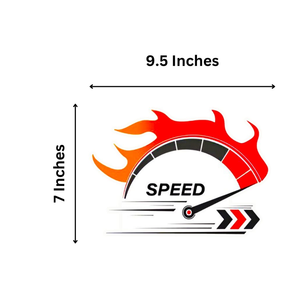 Speed Sticker- Motorbike