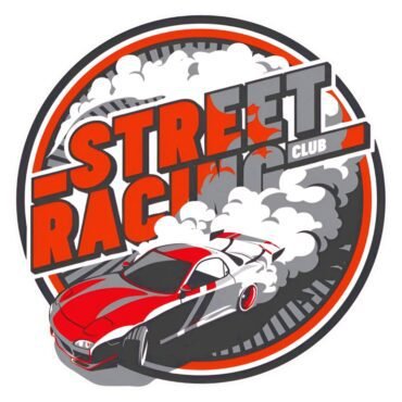 Street Racer Car Sticker