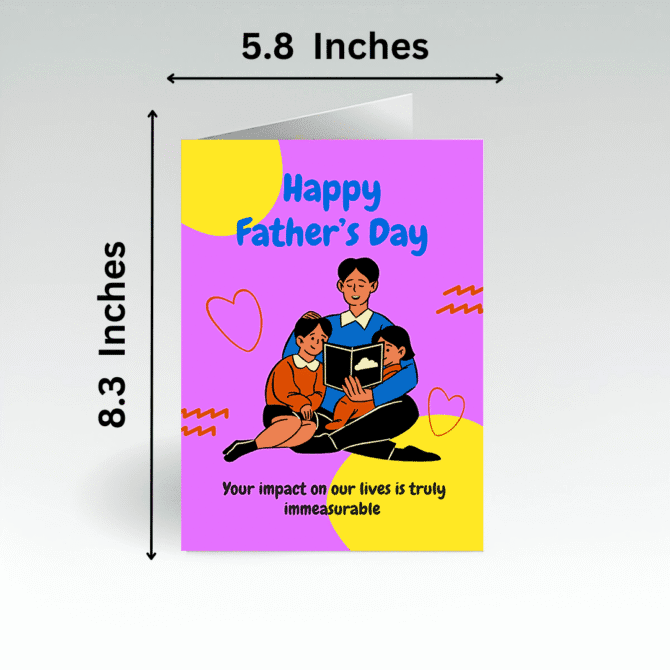 Fathers Day Card- with Kids