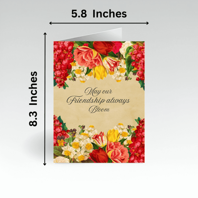 Friendship Always Bloom Card