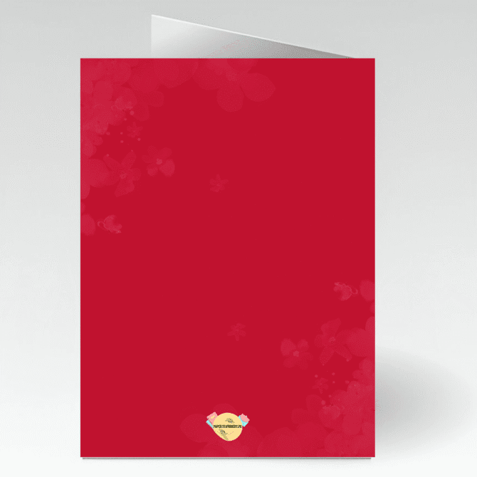 2 Hearts Valentines Day Card- Sweet Charming Romantic- I Love You More