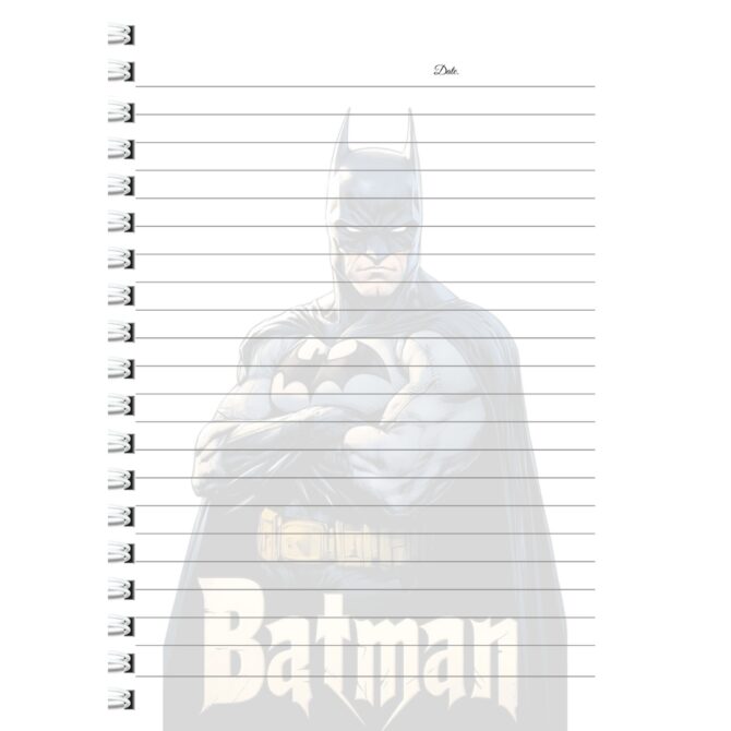 Batman Notebook Diary Journal Planner (A5)