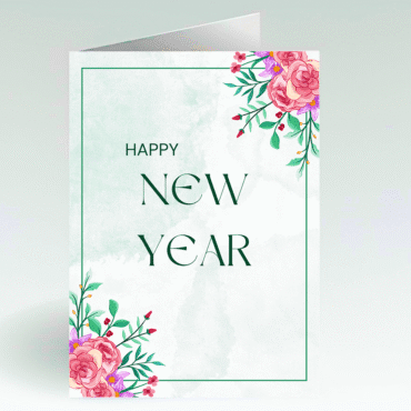 Best New Year Card- Fresh & Exclusive