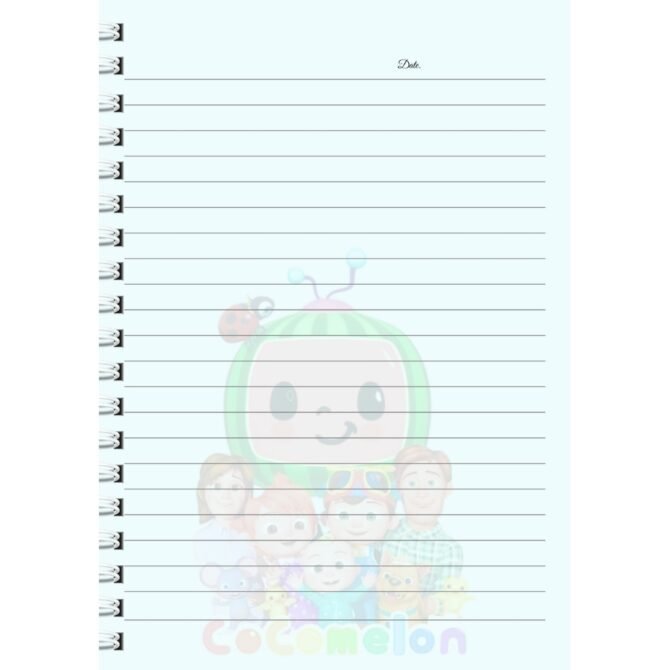 Cocomelon Diary Notebook Journal (A5)