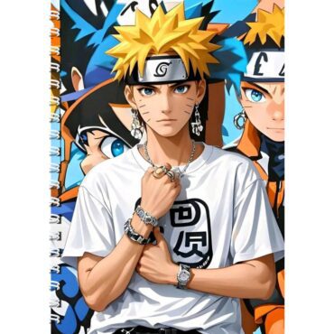 Cool Naruto Diary Notebook Journal- A5