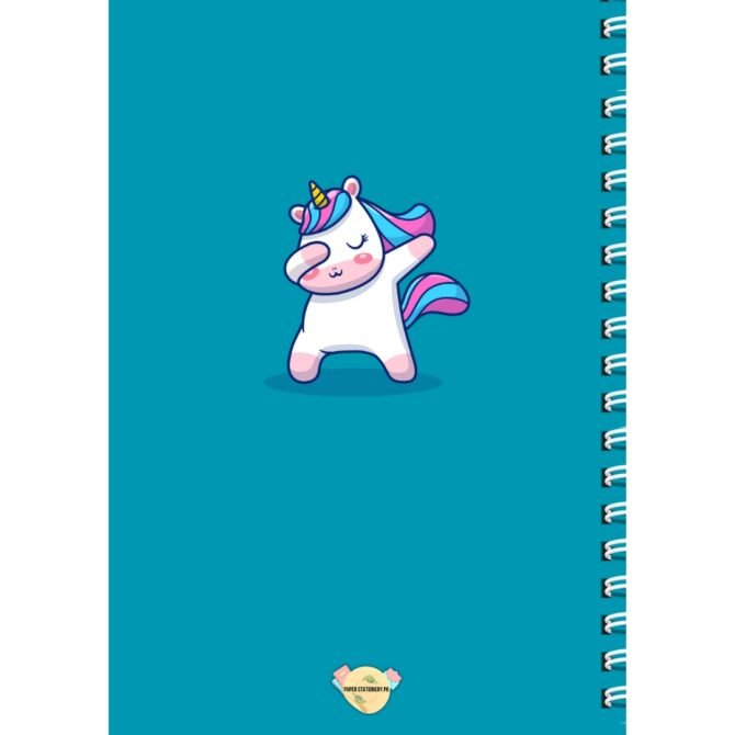 Cool Unicorn Diary/ Trendy Unicorn Notebook (A5)