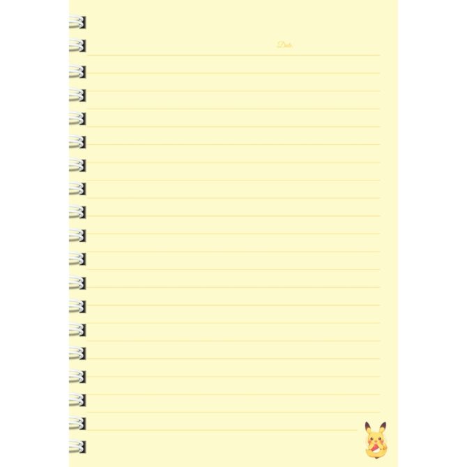 Cute Pikachu Notebook Diary/ Adorable Pikachu Planner Journal