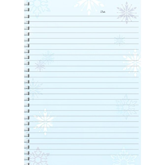 Disney Frozen Elsa Anna Olaf Register Notebook (A4)