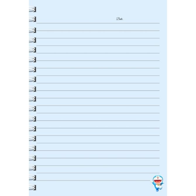Doraemon Notebook Diary Journal (A5)