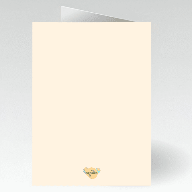 Elegant Sophisticated Thank You Papa Card- Decent Graceful Beautiful