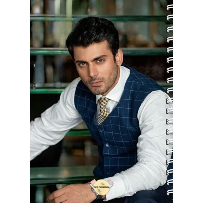 Fawad Khan Diary Notebook Journal- Handsome Celebrity (A5)