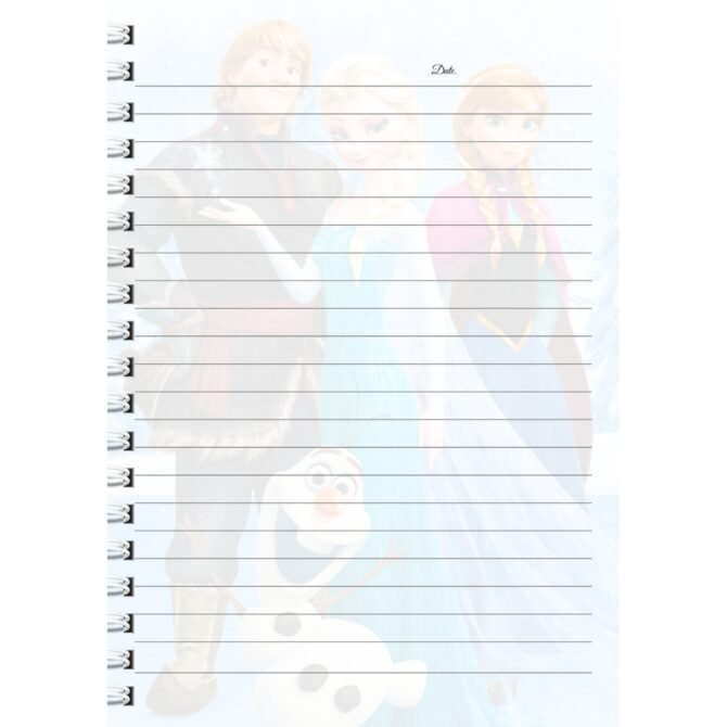 Frozen Diary Notebook Journal/ Elsa Diary Notebook (A5)