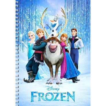 Frozen Register Notebook Pakistan/ Frozen Elsa Anna Olaf Kristoff Sven Full Cast Register Big Notebook (A4)
