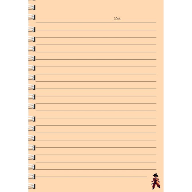 Goku Diary Notebook Journal- A5  (Dragon Ball Z)