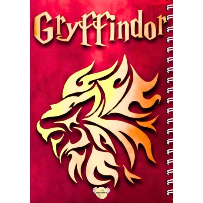 Gryffindor Diary Notebook Journal/ Harry Potter Diary Notebook Journal (A5)