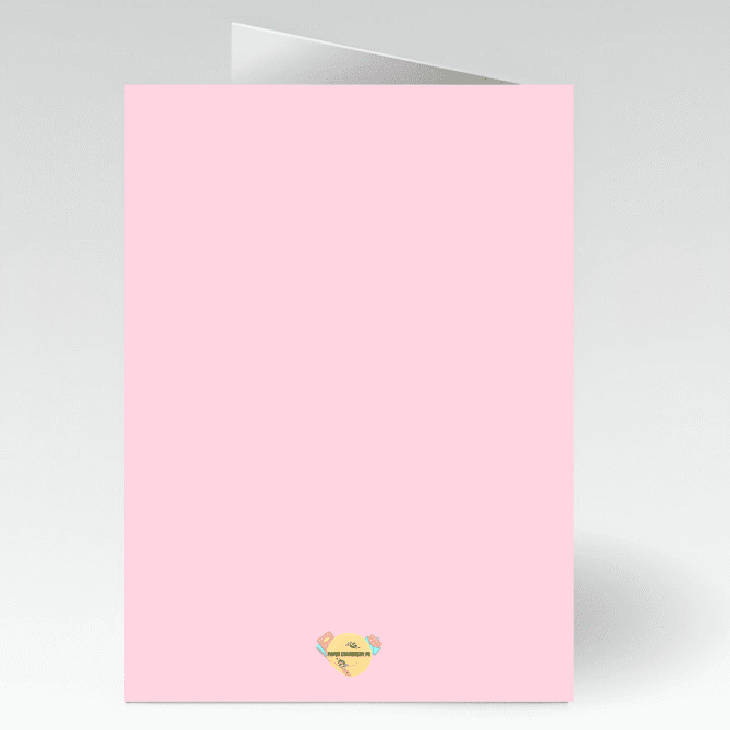 Happy Valentines Day Card- Cute Pink Hearts
