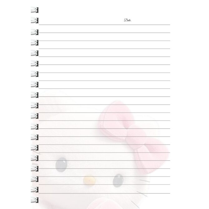 Hello Kitty Notebook/ Kawaii Hello Kitty Planner Diary / Sanrio Cute Character Notebook/ Girls Pink Journal