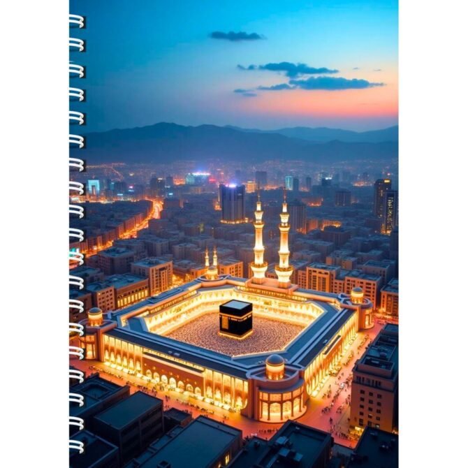 Khana Kaba Diary Notebook Islamic Journal (A5)