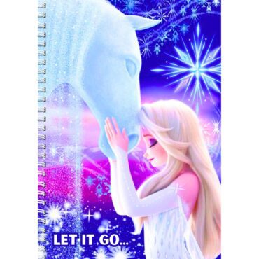 Let It Go Register Notebook Frozen Elsa (A4)